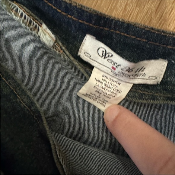 West 36th New York MATCHING SET DENIM SKIRT W/ DENIM JACKET - Picture 3 of 4